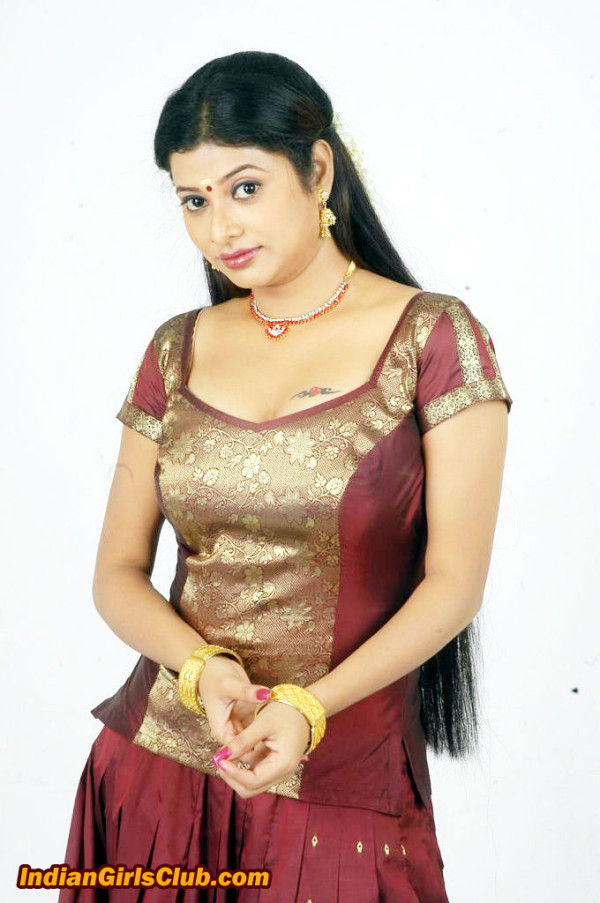 Telugu Actress Shobana Naidu Pavadai Chattai Pics Indian Girls Club 