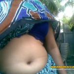 1 indian aunty belly button