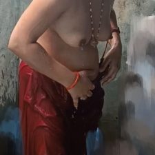 Hot Indian Wife Taking Shower Filmed Naked