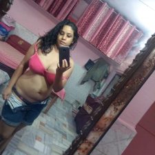 Indian Bhabhi Wearing Sexy Erotic Lingerie Showing Tits