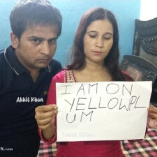 Indian Pregnant Wife Tanish Fatima And Husband Akhil Khan Hot Sex