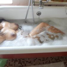 Indian Wife In Bath Tub Fingering Pussy