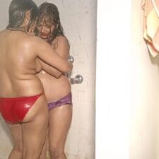 Gorgeous 18 Year Old Big Boobs Lesbian Girls Shower