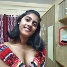Dark Skin Charming Indian College Girl Viral Nude MMS