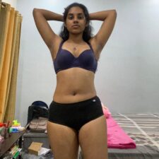Indian College Girl Wild Solo Striptease Private Nudes